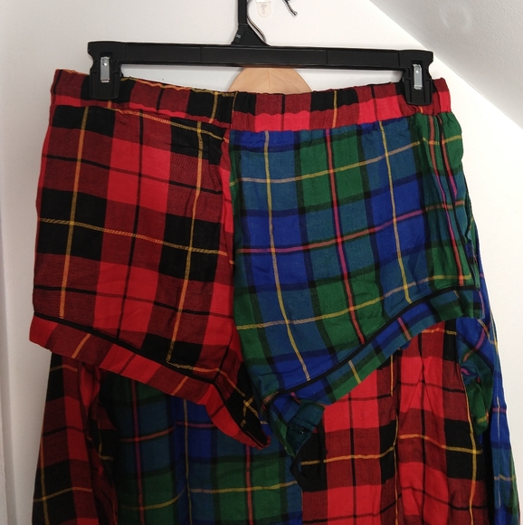 PLUSH Ultra Soft Woven Patchwork PJ Scrunchie Set - Picture 5 of 8